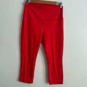 lululemon athletica Red Leggings